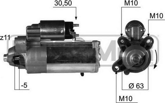 ERA 220375A - Стартер vvparts.bg