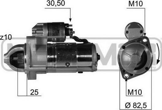 ERA 220378R - Стартер vvparts.bg