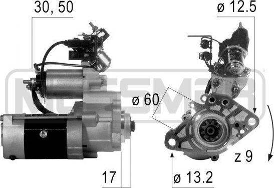 ERA 220200 - Стартер vvparts.bg