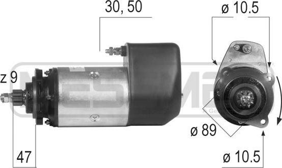 ERA 220219 - Стартер vvparts.bg