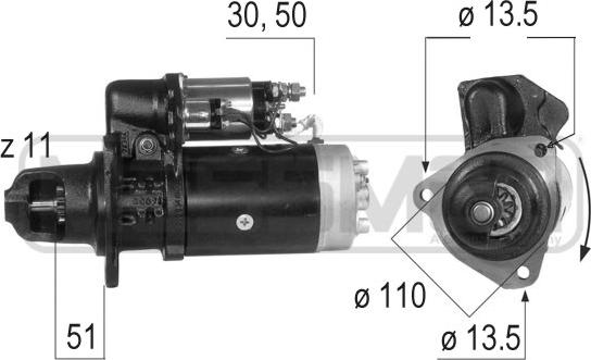 ERA 220275A - Стартер vvparts.bg