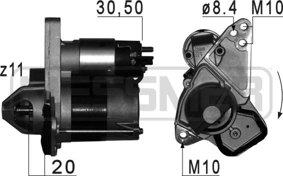 ERA 220791 - Стартер vvparts.bg