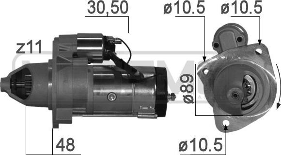 ERA 220792A - Стартер vvparts.bg