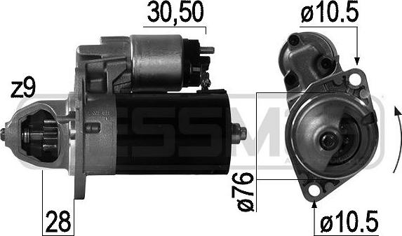 ERA 220 755 - Стартер vvparts.bg