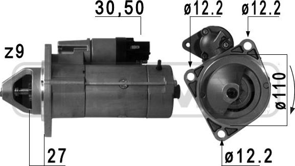 ERA 220753 - Стартер vvparts.bg