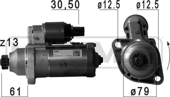 ERA 220757A - Стартер vvparts.bg