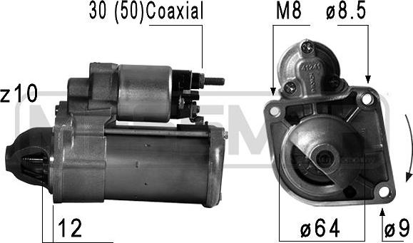 ERA 220714 - Стартер vvparts.bg