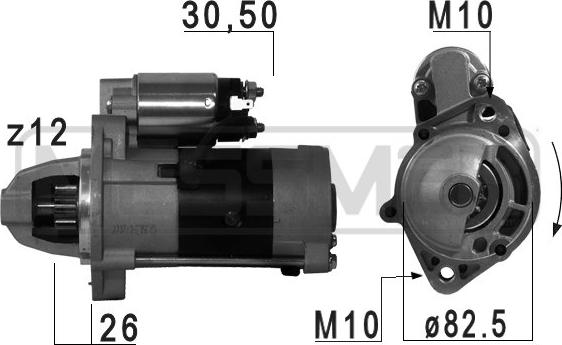 ERA 220710A - Стартер vvparts.bg