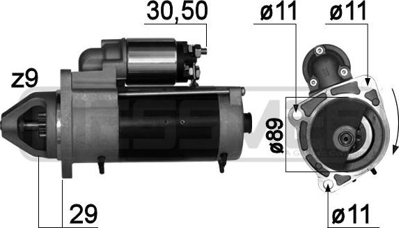 ERA 220787A - Стартер vvparts.bg