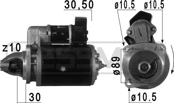 ERA 220739A - Стартер vvparts.bg