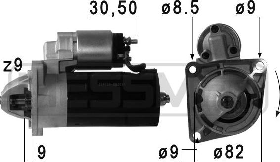 ERA 220720A - Стартер vvparts.bg