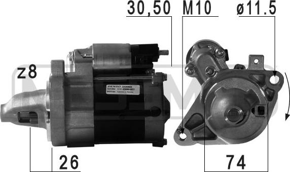 ERA 220723 - Стартер vvparts.bg