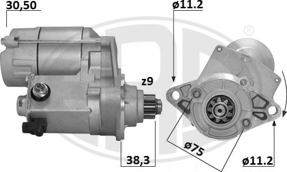 ERA 221039A - Стартер vvparts.bg