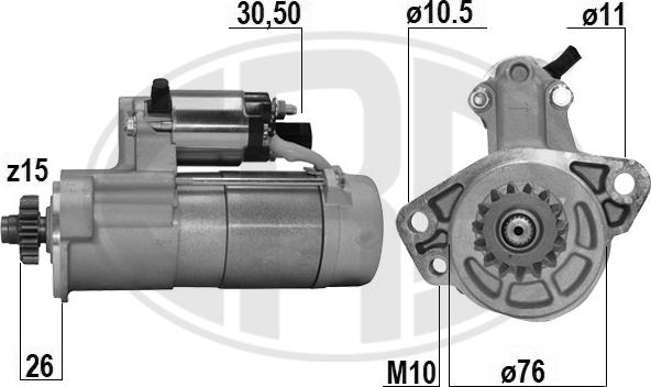 ERA 221075A - Стартер vvparts.bg