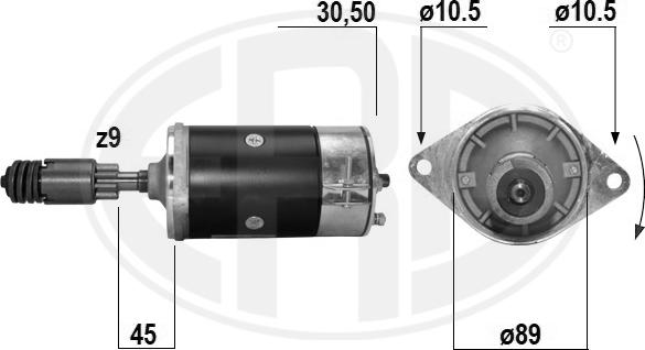 ERA 221078A - Стартер vvparts.bg