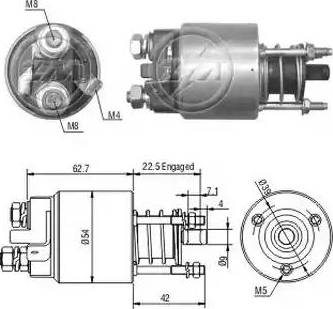 ERA 227439 - Магнитен превключвател, стартер vvparts.bg