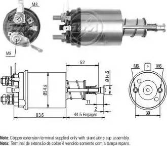 ERA 227551 - Магнитен превключвател, стартер vvparts.bg