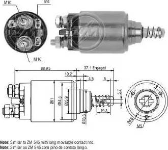 ERA 227065 - Магнитен превключвател, стартер vvparts.bg