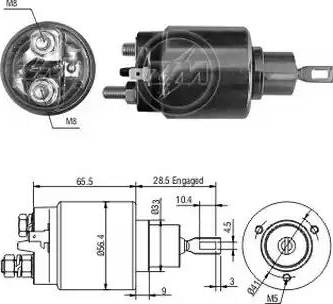 ERA 227140 - Магнитен превключвател, стартер vvparts.bg