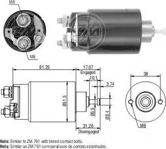 ERA 227109 - Магнитен превключвател, стартер vvparts.bg