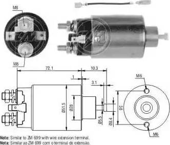 ERA 227101 - Магнитен превключвател, стартер vvparts.bg