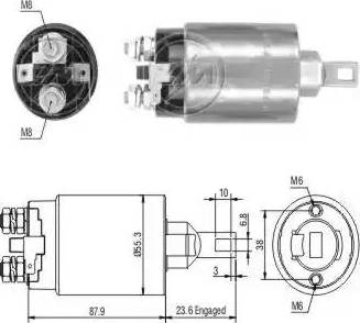 ERA 227854 - Магнитен превключвател, стартер vvparts.bg