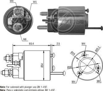 ERA 227392 - Магнитен превключвател, стартер vvparts.bg