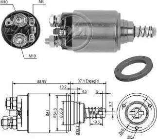 ERA 227355 - Магнитен превключвател, стартер vvparts.bg