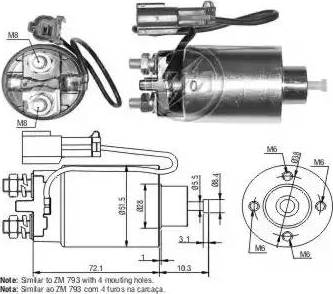 ERA 227369 - Магнитен превключвател, стартер vvparts.bg