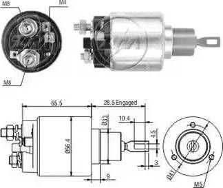 ERA 227251 - Магнитен превключвател, стартер vvparts.bg