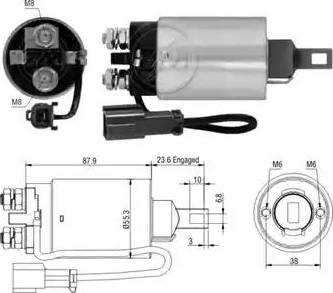 ERA 227204 - Магнитен превключвател, стартер vvparts.bg