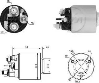 ERA 227231 - Магнитен превключвател, стартер vvparts.bg