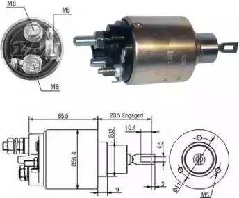 ERA 227226 - Магнитен превключвател, стартер vvparts.bg