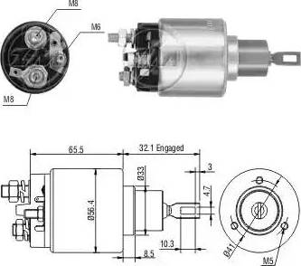 ERA 227759 - Магнитен превключвател, стартер vvparts.bg