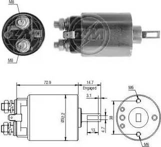 ERA 227770 - Магнитен превключвател, стартер vvparts.bg