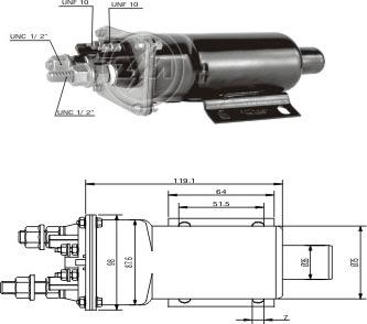 ERA ZM951 - Магнитен превключвател, стартер vvparts.bg