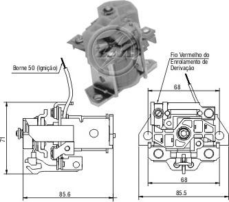 ERA ZM901 - Магнитен превключвател, стартер vvparts.bg