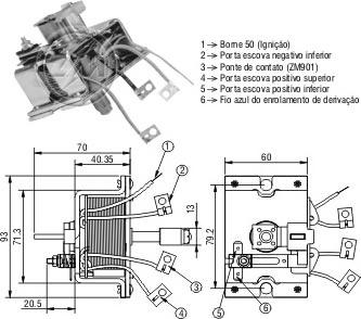 ERA ZM902 - Магнитен превключвател, стартер vvparts.bg