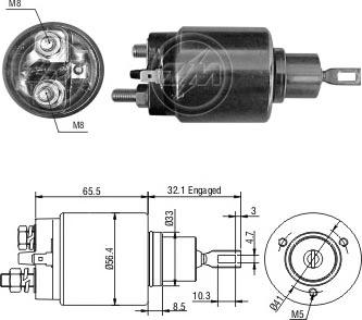 ERA ZM976 - Магнитен превключвател, стартер vvparts.bg