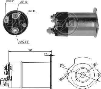 ERA ZM551 - Магнитен превключвател, стартер vvparts.bg