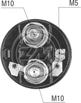 ERA ZM53191 - Ремонтен комплект, стартер vvparts.bg