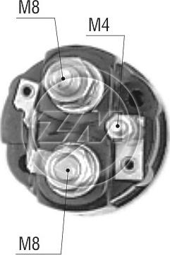 ERA ZM66496 - Ремонтен комплект, стартер vvparts.bg