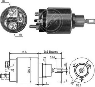 ERA ZM1976 - Магнитен превключвател, стартер vvparts.bg