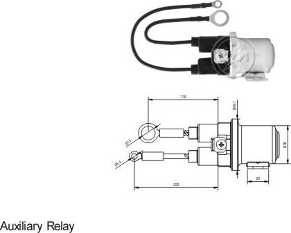 ERA ZM8408 - Магнитен превключвател, стартер vvparts.bg