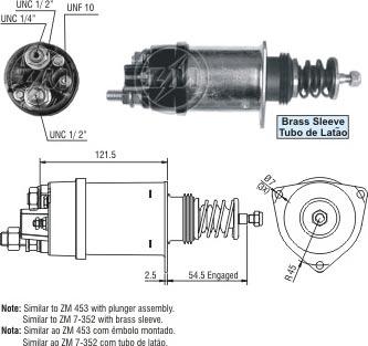 ERA ZM353 - Магнитен превключвател, стартер vvparts.bg