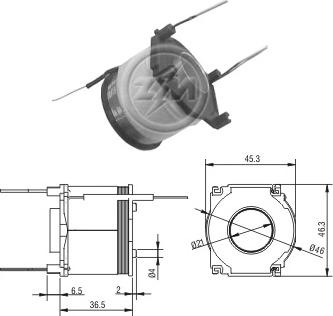 ERA ZM241993 - Магнитен превключвател, стартер vvparts.bg