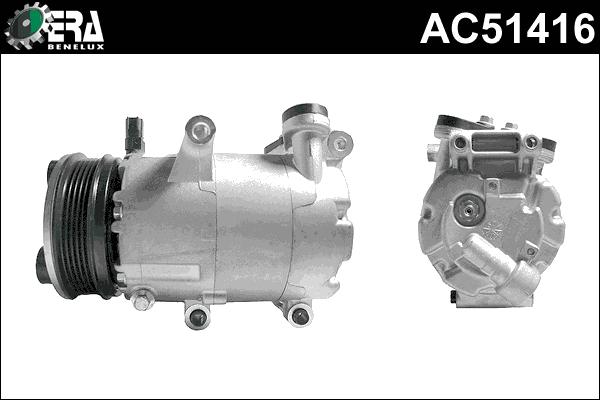 ERA Benelux AC51416 - Компресор, климатизация vvparts.bg