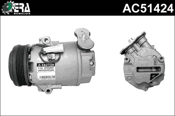 ERA Benelux AC51424 - Компресор, климатизация vvparts.bg