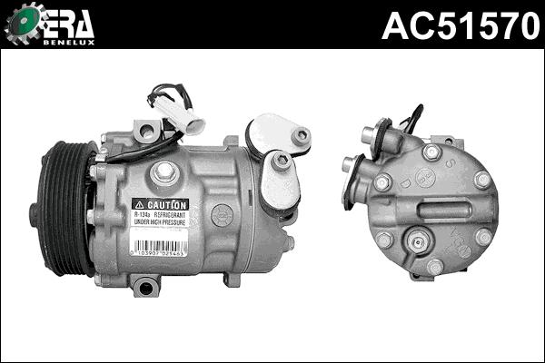 ERA Benelux AC51570 - Компресор, климатизация vvparts.bg