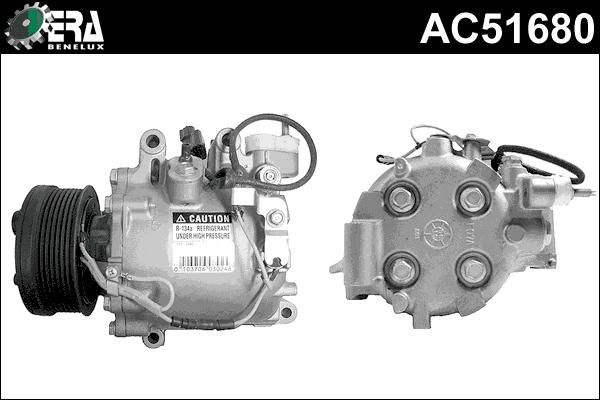 ERA Benelux AC51680 - Компресор, климатизация vvparts.bg